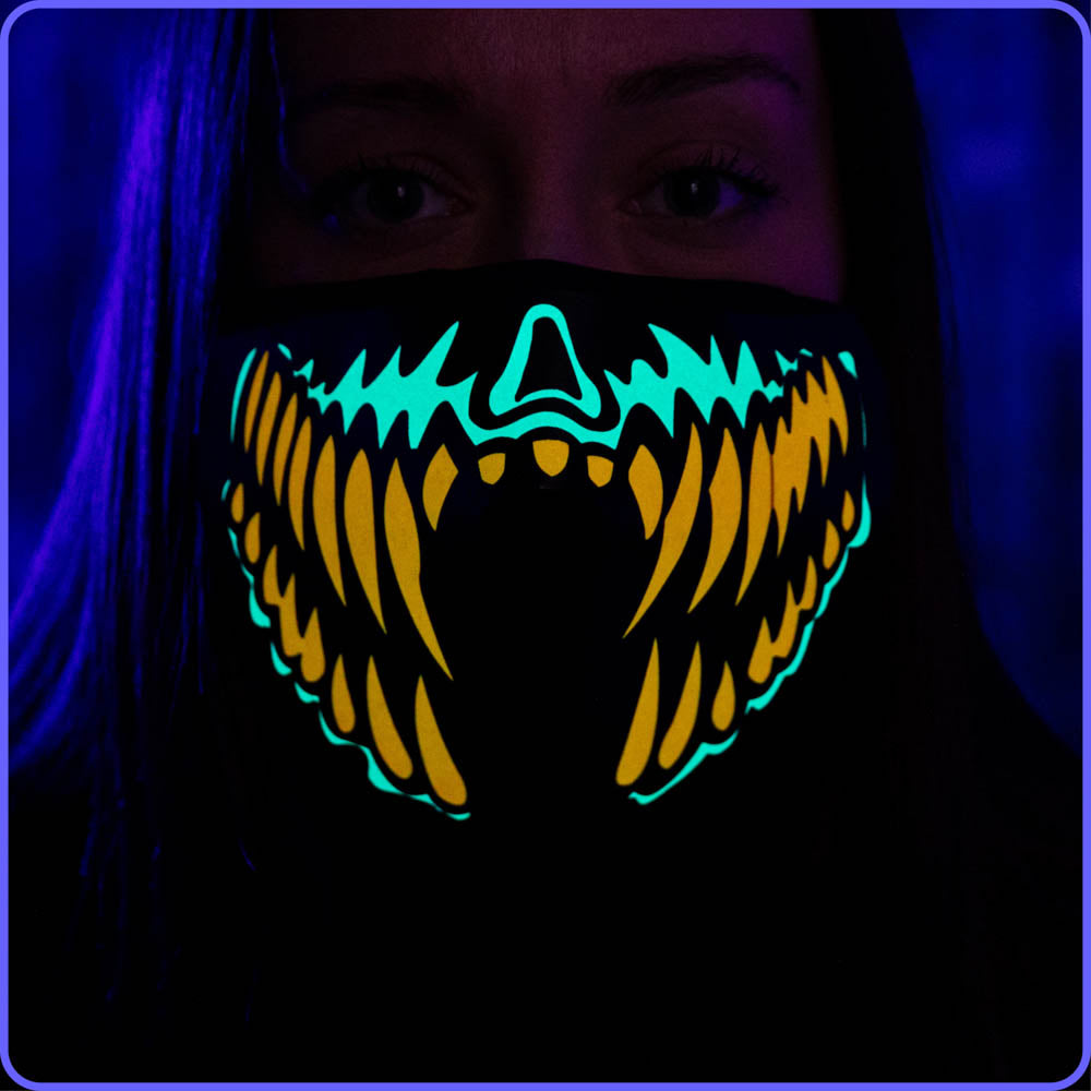 Venom LED Sound Reactive Mask